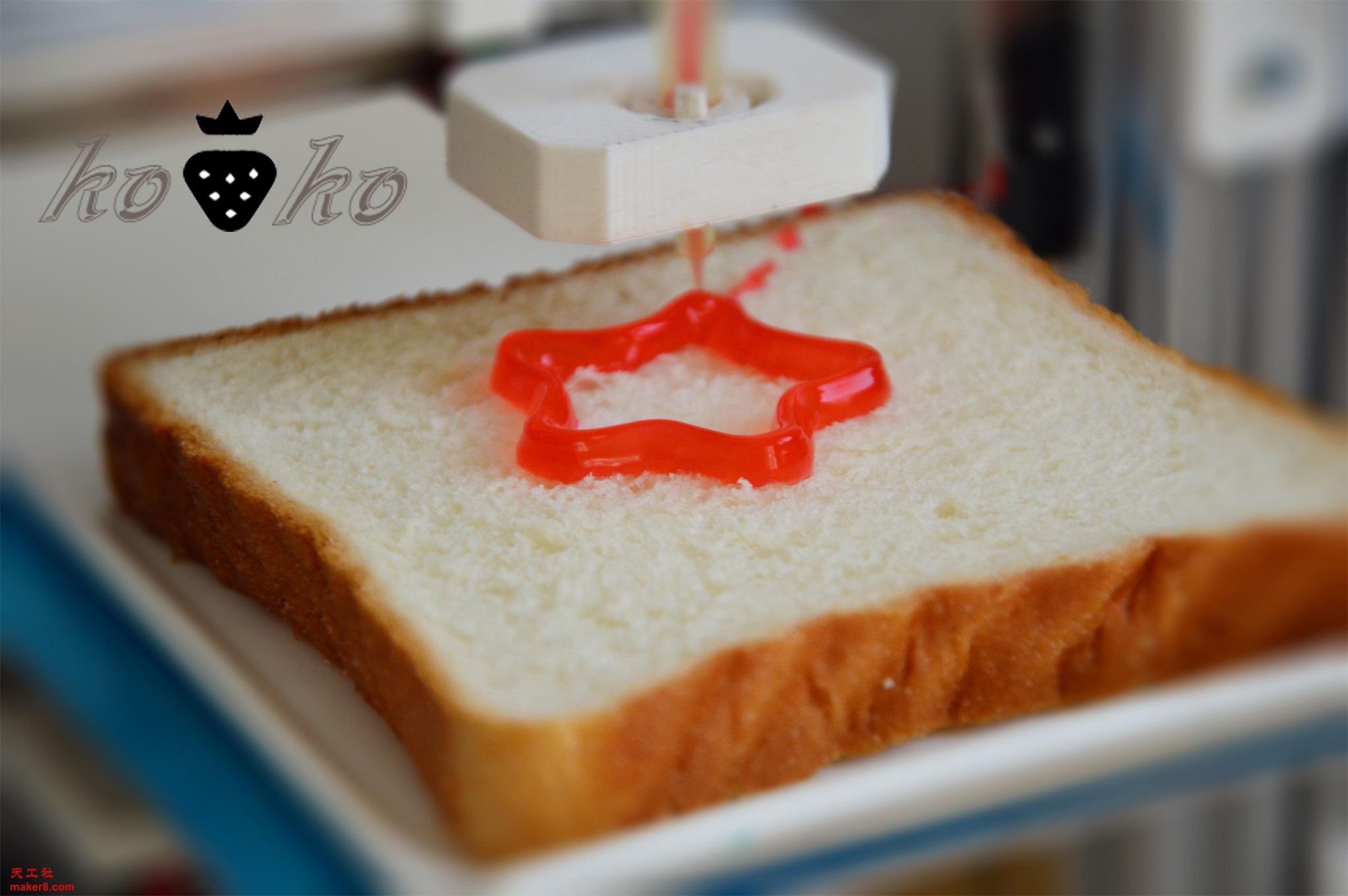 食物3D打印來襲 東莞道滘美食節推出3D打印薄餅 3d打印食品機,3d打印視頻,3d打印飾品,3d打印食品視頻,3d打印食品的優勢