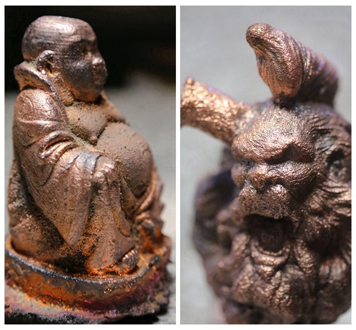 3D打印失模砂型技術(shù)鑄造金屬彌勒佛如此精細(xì) 打印精度令人贊嘆