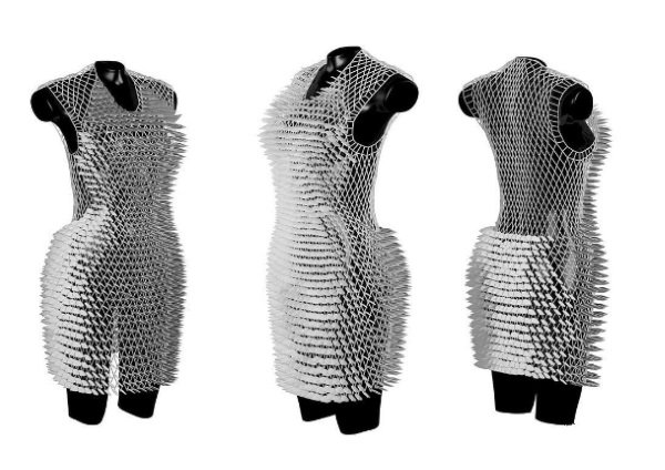 3D打印衣服越來越普遍 服裝設(shè)計(jì)專業(yè)學(xué)生3D打印裙子_e鍵3D打印服務(wù) 3D打印衣服越來越普遍 服裝設(shè)計(jì)專業(yè)學(xué)生3D打印裙子_e鍵3D打印服務(wù)