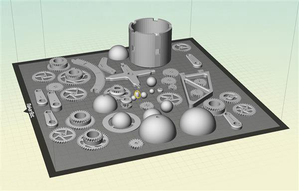 3D打印技術幾步走 3D打印全自動太陽系模型免費教程 3D打印技術幾步走 3D打印全自動太陽系模型免費教程