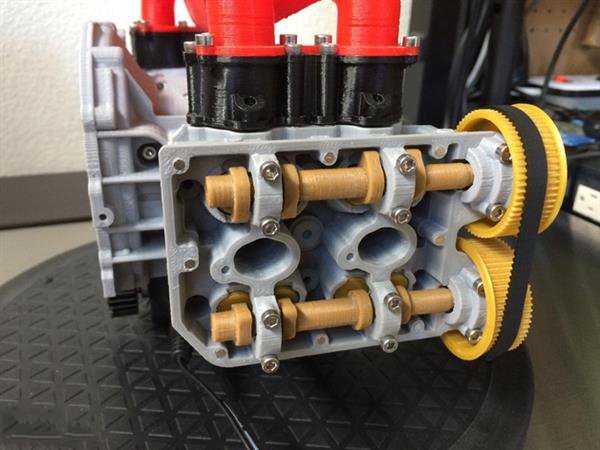 你見過3D打印汽車引擎么 斯巴魯EJ20全功能四缸引擎3D打印模型亮相 你見過3D打印汽車引擎么 斯巴魯EJ20全功能四缸引擎3D打印模型亮相