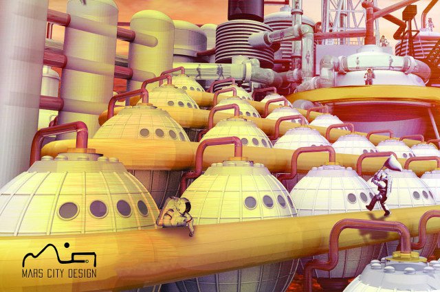 移居火星又近一步 3D打印火星城市原型將呈現_e鍵打印服務公司 移居火星又近一步 3D打印火星城市原型將呈現_e鍵打印服務公司